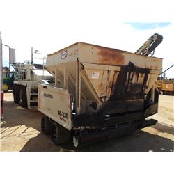 INGERSOLL-RAND MC330 MOBILE CONVEYOR, S/N 183990, CUMMINS ENG, METER READING 2,256 HRS