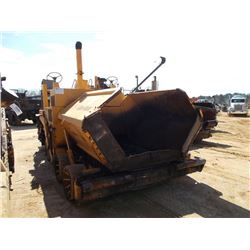 BLAW-KNOX PF161 ASPHALT PAVER, S/N 177605, 8'-14' SCREED, METER READING 5,213 HRS