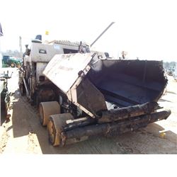 CEDARAPIDS ASPHALT PAVER CR552, S/N 60080, DIESEL ENG, 24.5X32 TIRES, 20' EXTENDABLE SCREED, METER