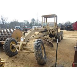 CAT 12E MOTOR GRADER, S/N 99E8856, 12' MOLDBOARD, CANOPY, 13.00-24 TIRES