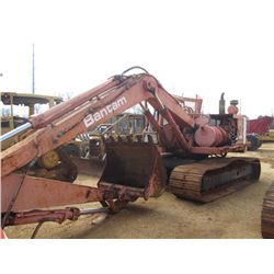 BANTAM C266 HYDRAULIC EXCAVATOR, S/N 66011, 8' STICK, 54" BUCKET