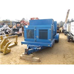 ELLIOT T/A SERVICE TRAILER, S/N 4328-2, W/ OIL, GREASE, HYD FLUID, AIR COMPRESSOR, W/ REEL HOSES & N