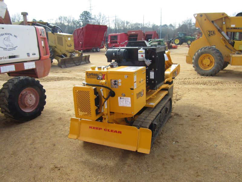 CARLTON SP7015 TRX STUMP GRINDER, KUBOTA DIESEL ENG, 9" RUBBER TRACK