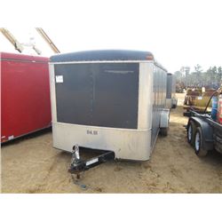 PACE 7' X 18' ENCLOSED T/A SERVICE TRAILER, S/N , AIR COMPRESSOR, OIL, GREASE, AIR HOSES & REELS, MI