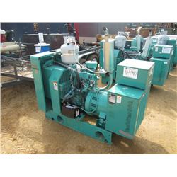 ONAN TECHSTAR 35G GENERATOR SET, S/N C890220455, LP GAS, METER READING 331 HRS