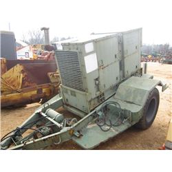 GENERATOR SET 60KW DIESEL ENG, TRAILER MTD S/A TRAILER (BILL OF SALE ONLY)