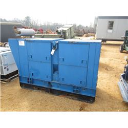 GENERATOR SET WIRED FOR 480 VOLTS ALLIS CHALMERS DIESEL ENGINE, METER READING 392 HRS