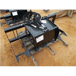 5' K & A BRUSH GRAPPLE W/SINGLE TOP CLAMP, FITS SKID STEER LOADER