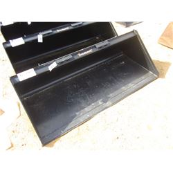 DHM-3018 (UNUSED) 72" SMOOTH BUCKET, FITS SKID STEER LOADER