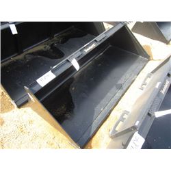 DHM-3018 (UNUSED) 72" SMOOTH BUCKET, FITS SKID STEER LOADER