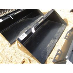 DHM-3017 (UNUSED) 66" SMOOTH BUCKET, FITS SKID STEER LOADER