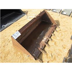 60" GP BUCKET W/TEETH, FITS SKID STEER LOADER