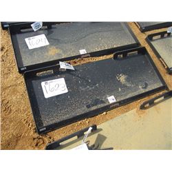 DHM-3014 (UNUSED) QUICK TACH MOUNT PLATE, FITS SKID STEER LOADER