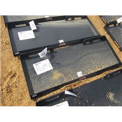 DHM-3014 (UNUSED) QUICK TACH MOUNT PLATE, FITS SKID STEER LOADER