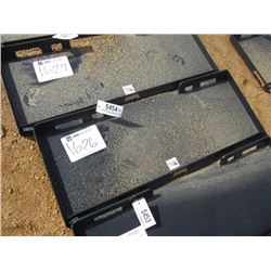 DHM-3014 (UNUSED) QUICK TACH MOUNT PLATE, FITS SKID STEER LOADER