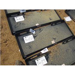 DHM-3014 (UNUSED) QUICK TACH MOUNT PLATE, FITS SKID STEER LOADER