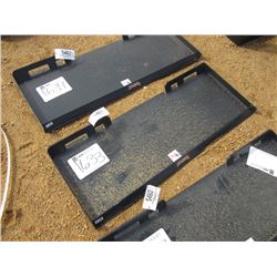 DHM-3014 (UNUSED) QUICK TACH MOUNT PLATE, FITS SKID STEER LOADER