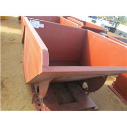 STANDARD DUTY 2 CU YARD SELF DUMPING HOPPER, 4,000# CAP