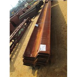 1 LOT OF (14) 2' X 20'-3" SHEET PILING