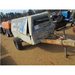 INGERSOLL RAND P185 AIR COMPRESSOR, JOHN DEERE DIESEL