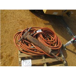 1 LOT JACK HAMMER W/HOSE