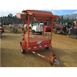 SOLAR POWER TRAFFIC SIGN