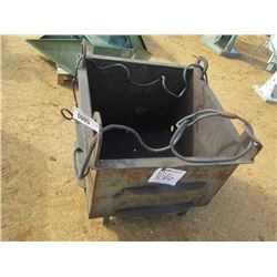 36" X 36" METAL CONTAINER