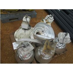 1 LOT (6) WAREHOUSE LIGHT FIXTURE