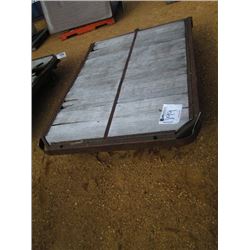 48" X 66" METAL/WOOD CART