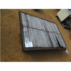 48" X 66" METAL/WOOD CART