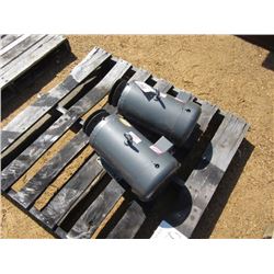 1 LOT (2) BALDOR ELECTRIC MOTORS, 5HP