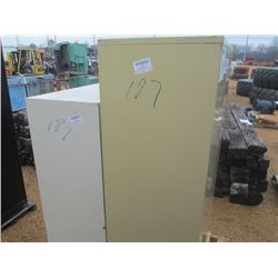 1 LOT (2) FILE CABINET
