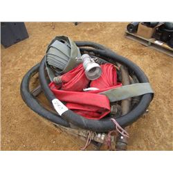 1 LOT MISC HOSE & FITTING