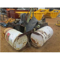 FLOATING 8" ELECTIAL TRASH PUMP W/HOSE