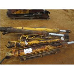 1 LOT (4) HYD CYLINDER