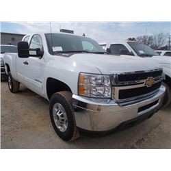2011 CHEVROLET 2500 EXTENDED CAB PICKUP, S/N 1GC2CXCG4BZ185346, V8 GAS, A /T, ODOMETER READING 191,9