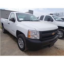 2011 CHEVROLET SILVERADO PICKUP, S/N 1GCNCPE05BZ303711, V8 GAS, A/T, ODOMETER READING 144,714 MILES