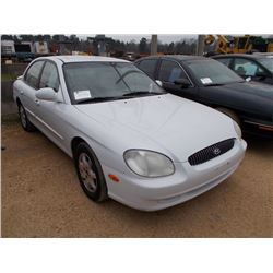 2001 HYUNDAI SONADA SEDAN, S/N KNHWF35V91A396998, GAS ENG, A/T, ODOMETER READING 210,945 MILES