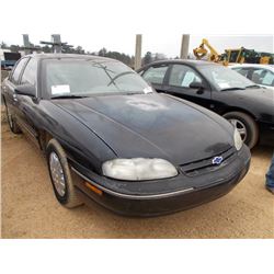 2000 CHEVROLET LUMINA SEDAN, S/N 2G1WL52J6Y1216240, GAS ENG, A/T, ODOMETER READING 159,448 MILES