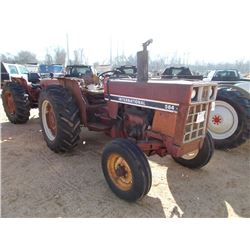INTERNATIONAL 584 FARM TRACTOR, S/N 004040, 3 PTH, PTO, HYD REMOTE, 14.9-28 REAR TIRES, 7.50-16 FRON