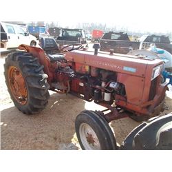 INTERNATIONAL 444 FARM TRACTOR, S/N 11690D, 3 PTH, PTO, DIESEL ENG, 13.6-28 REAR TIRES, 5.50-16 FRON