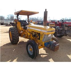 FORD 6610 FARM TRACTOR, S/N BB55821, 3 PTH, PTO, 1 HYD REMOTE, CANOPY, 16.9-24 REAR TIRES, 7.50-16 F