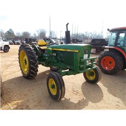 JOHN DEERE 2120 FARM TRACTOR, S/N 082196, 3 PTH, PTO, 1 REMOTE, 13.612X38 TIRES, METER READING 3,419