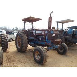FORD TW10 FARM TRACTOR, S/N C622625, 3 PTH, PTO, 2 HYD REMOTES, CANOPY, 20.8-38 REAR TIRES, 11.00-16