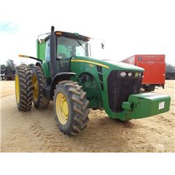 JOHN DEERE 8130 MFWD FARM TRACTOR, S/N 044543, 3 PTH, QUICK HITCH, PTO, 4 HYD REMOTES, IVY TRANS, AC