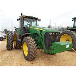 JOHN DEERE 8330 MFWD FARM TRACTOR, S/N 021066 (07 YR) 3 PTH, PTO, 4 REMOTES, ECB W/AIR, 480/80R46 TI