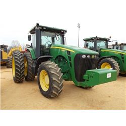 JOHN DEERE 8295R MFWD FARM TRACTOR, S/N 003497 (10 YR) 3 PTH, PTO, QUICK HITCH, 4 HYD REMOTES, ECAB 