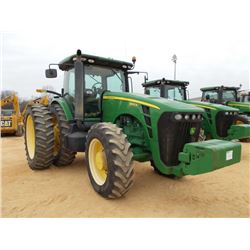 JOHN DEERE 8320R MFWD FARM TRACTOR, S/N 004512 (10 YR) 3 PTH, PTO, QUICK HITCH, 4 HYD REMOTES, ECAB 