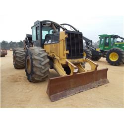 CAT 545C GRAPPLE SKIDDER, S/N 54500306 (06 YR) DUAL ARCH, WINCH, ECAB W/AIR, 30.5-32 TIRES