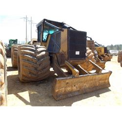 TIGERCAT 620C GRAPPLE SKIDDER, S/N 0594 (04 YR) SINGLE ARCH, WINCH, ECAB W/AIR, 73X50X32 TIRES, METE